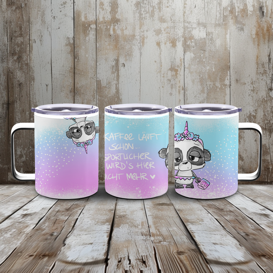Thermo - Mug Kaffee läuft..