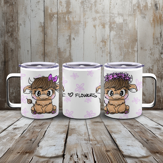 Thermo - Mug Flowers