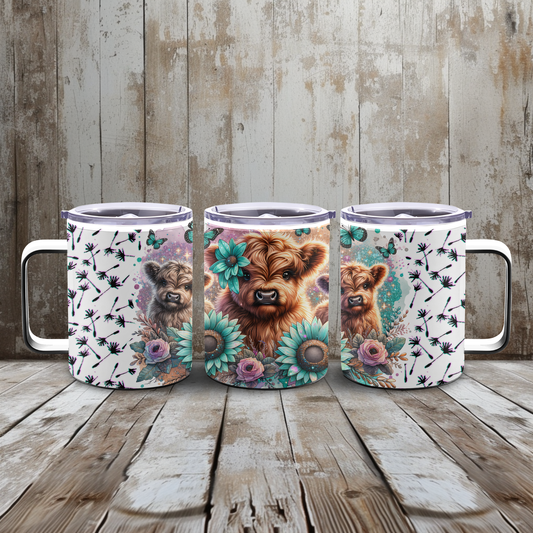 Thermo - Mug Highand Cows