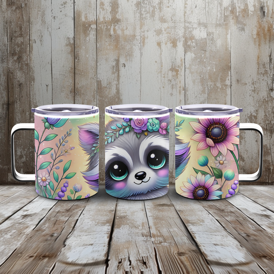 Thermo - Mug Waschbär