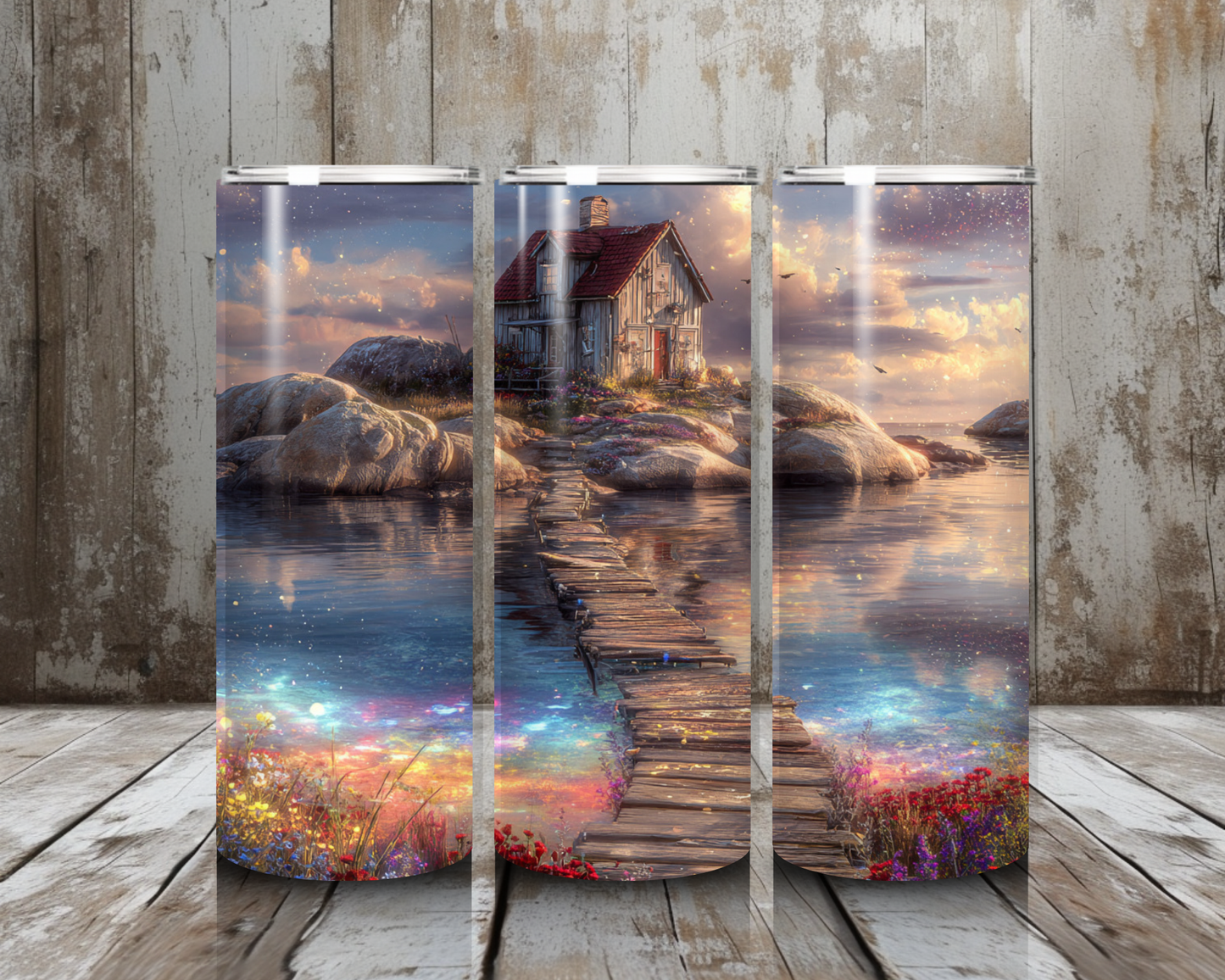 Tumbler Steg zum Haus