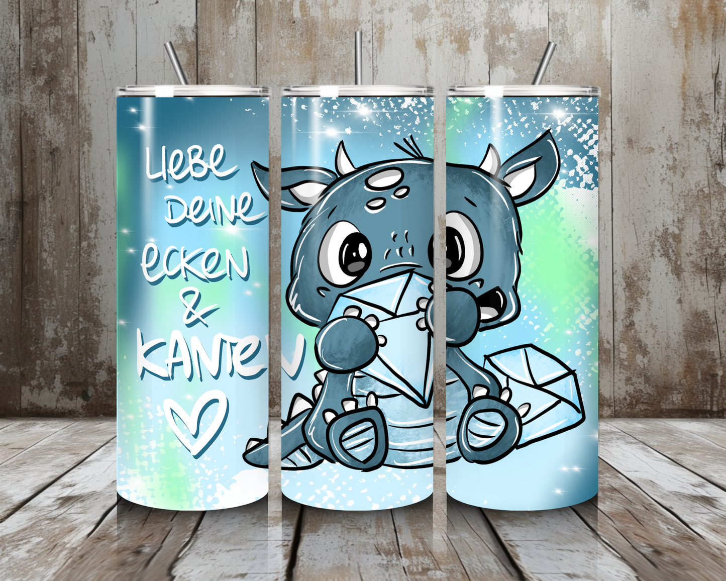 Tumbler Diamant Dino