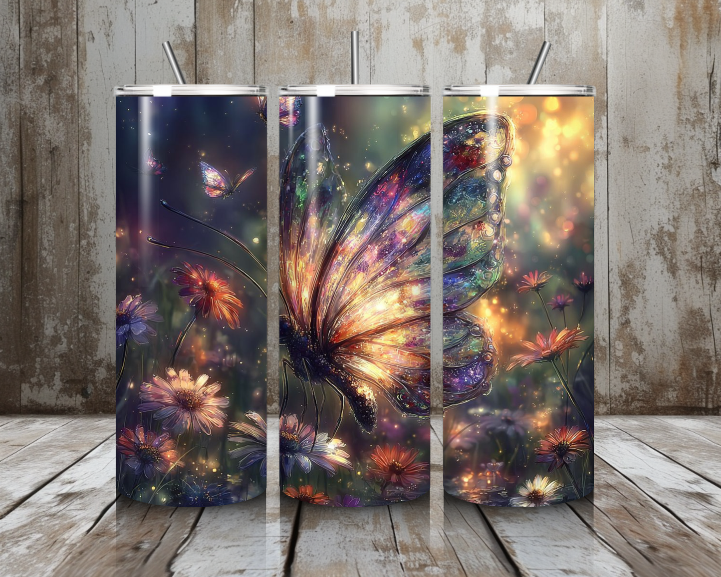 Tumbler Mosaik - Flügel