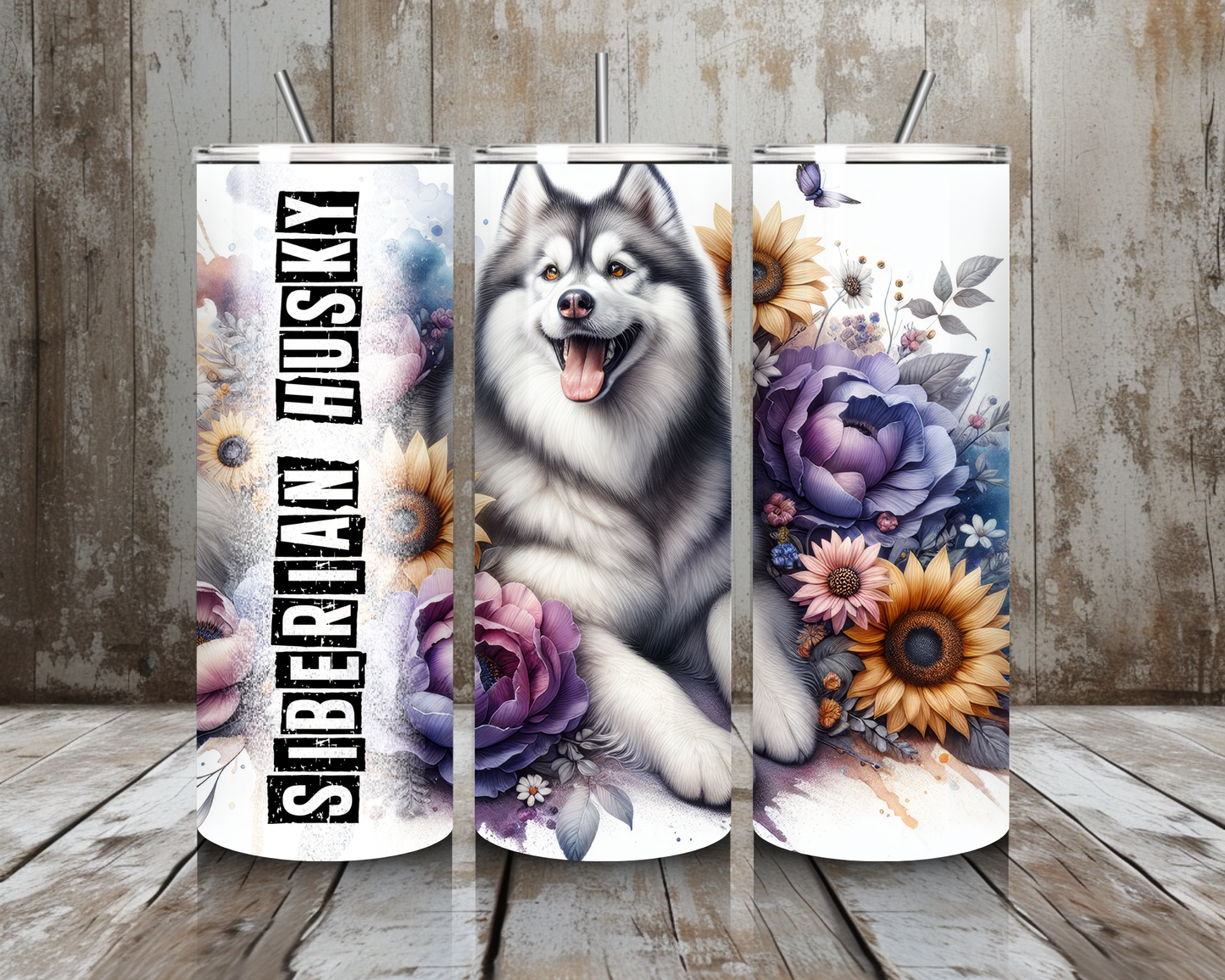 Tumbler Siberian Husky