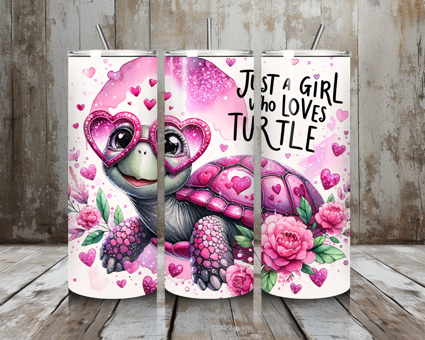 Tumbler Turtle love