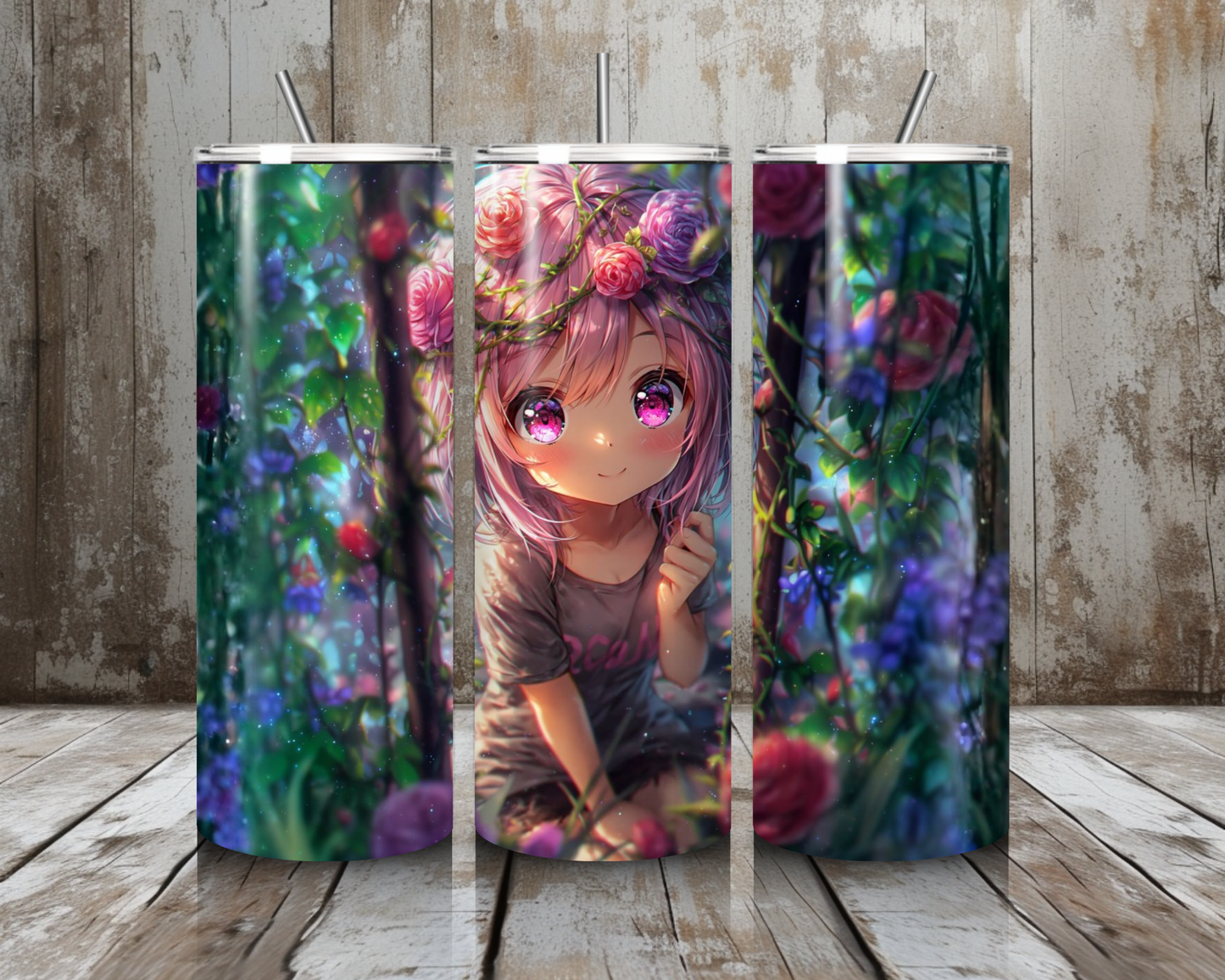 Tumbler Manga Mädchen