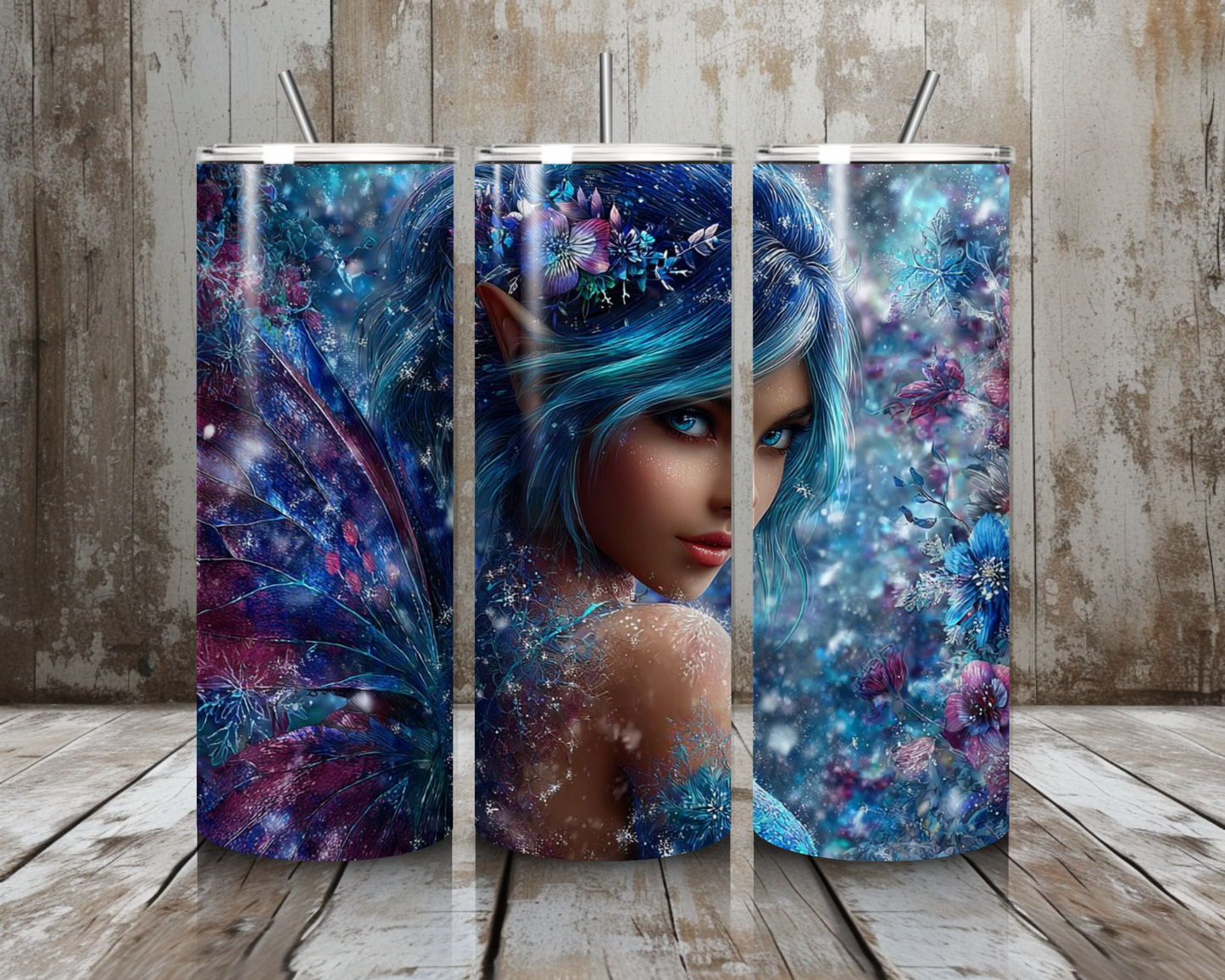 Tumbler blaue Elfe