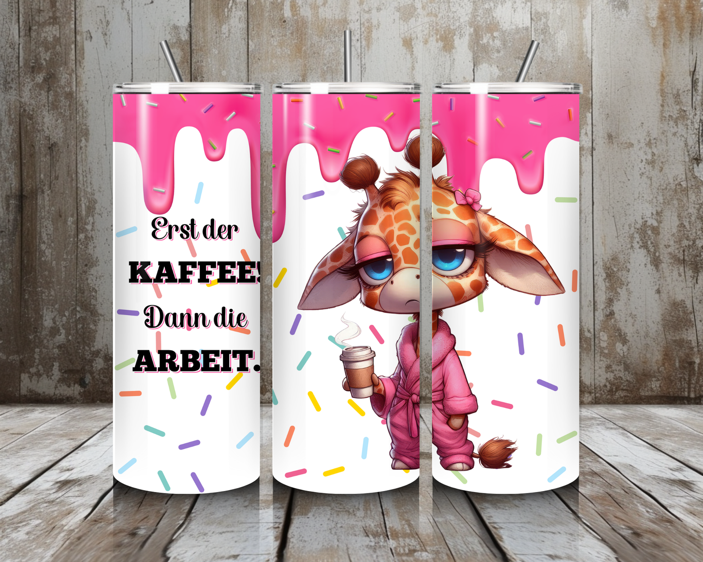 Tumbler Erst der Kaffee...