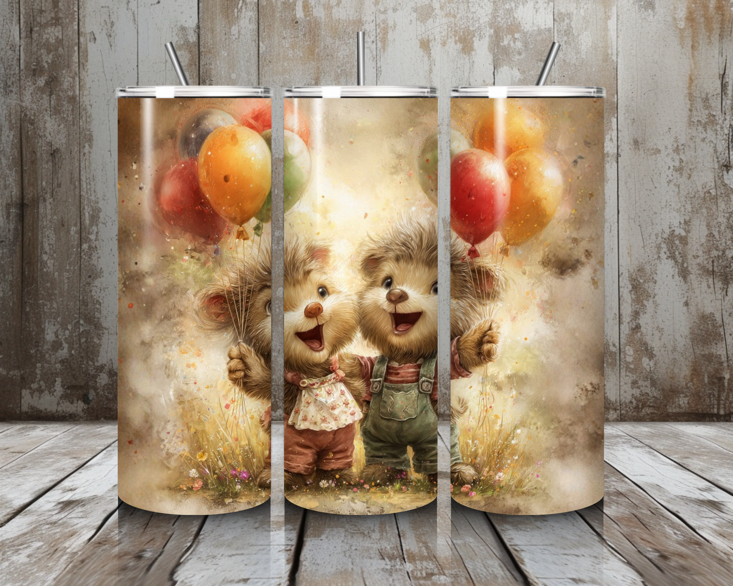 Tumbler Igelpärchen
