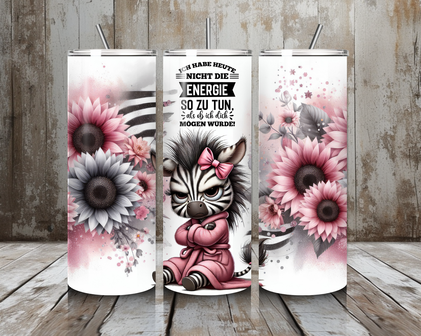 Tumbler Zebra Energie
