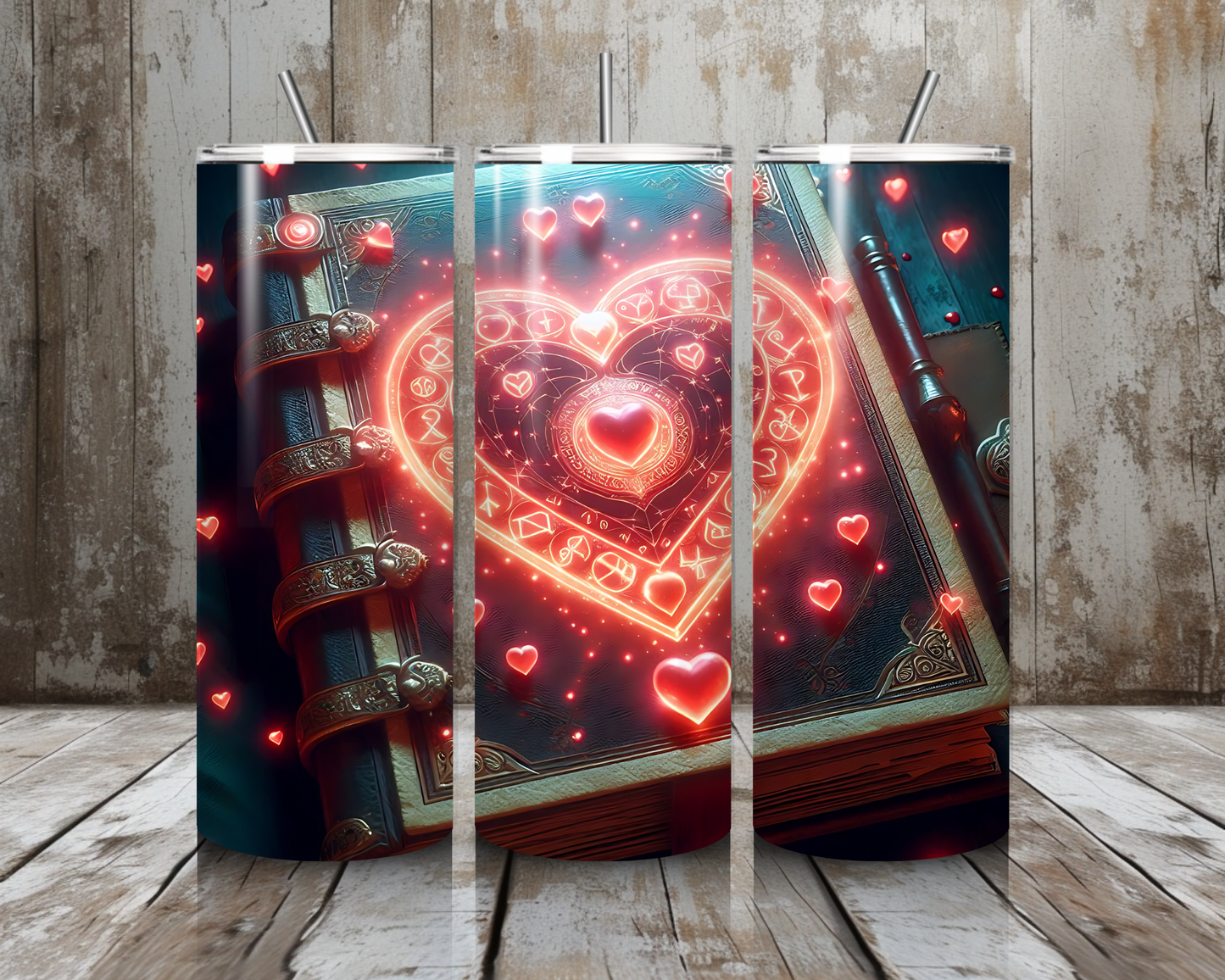 Tumbler Red Heart