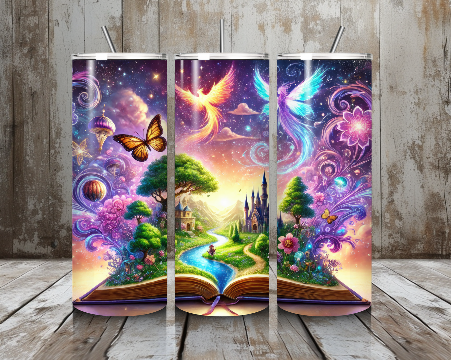 Tumbler Wald im Buch