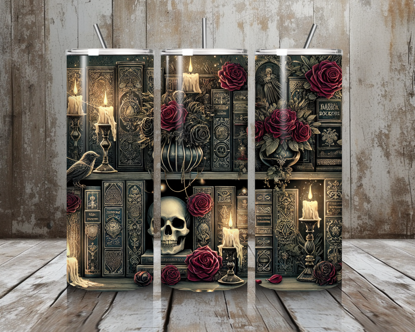 Tumbler Buchregal
