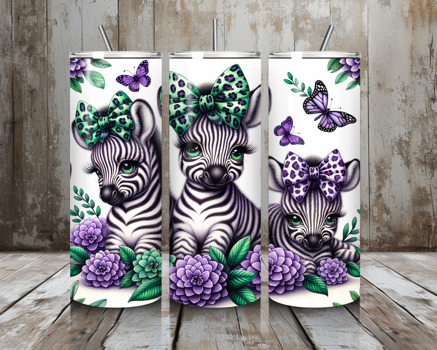 Tumbler kleine Zebras