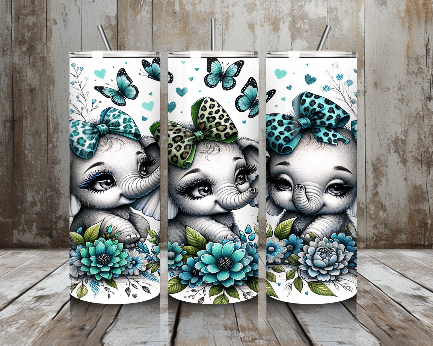 Tumbler kleine Elefanten