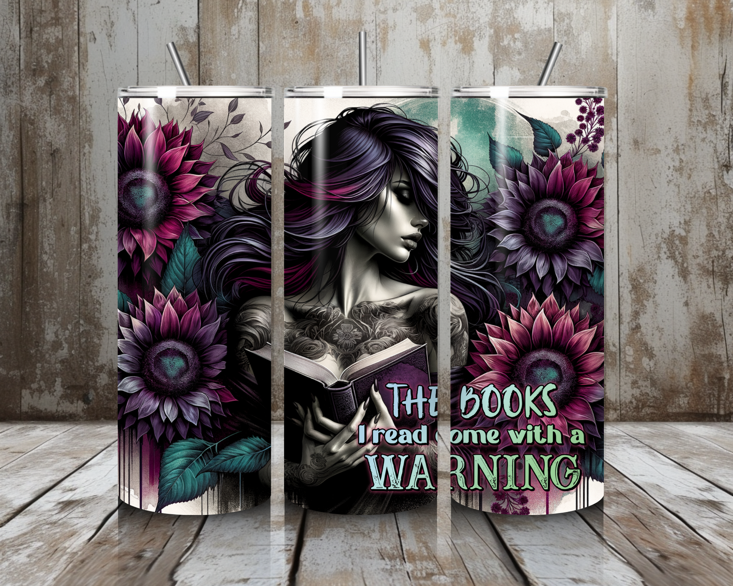 Tumbler Warning books