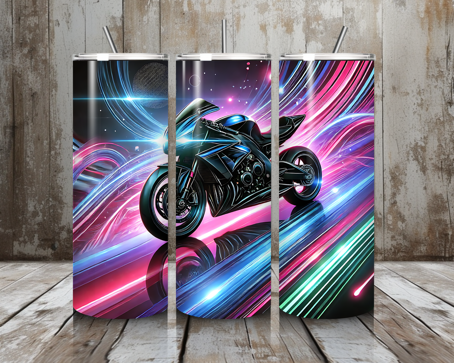 Tumbler black Bike
