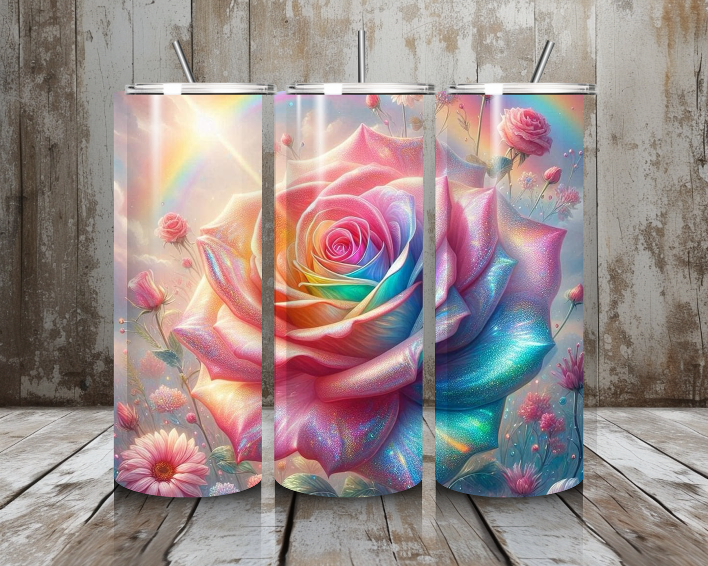 Tumbler Rose Pastell