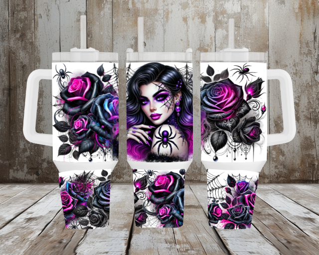 40oz Halloween Girl