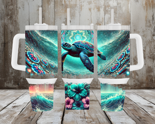 40oz Sea Turtle