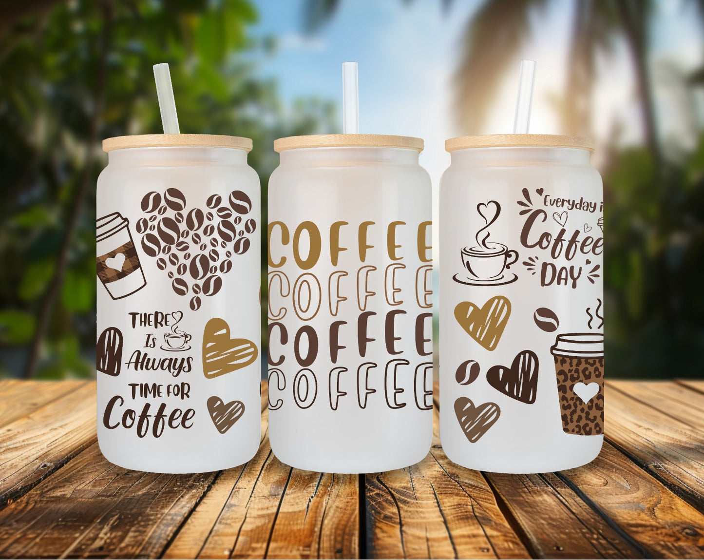 16oz Glas Coffee
