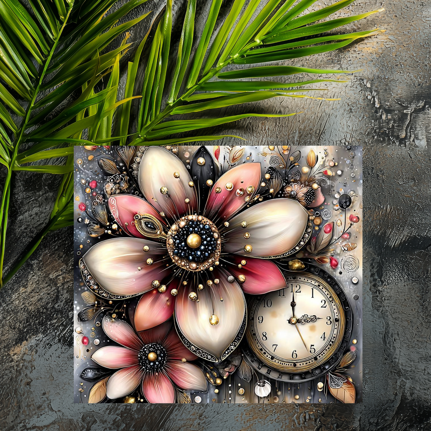 Mousepad blumige Zeit
