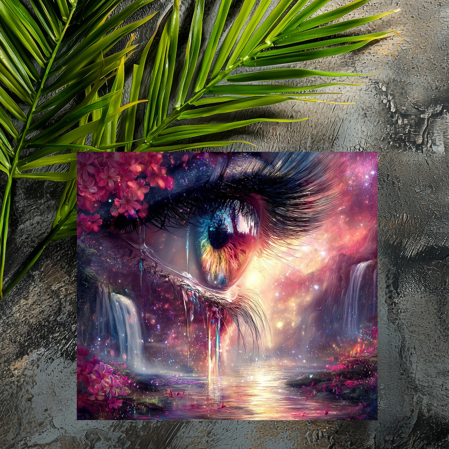 Mousepad Wasserfall - Auge