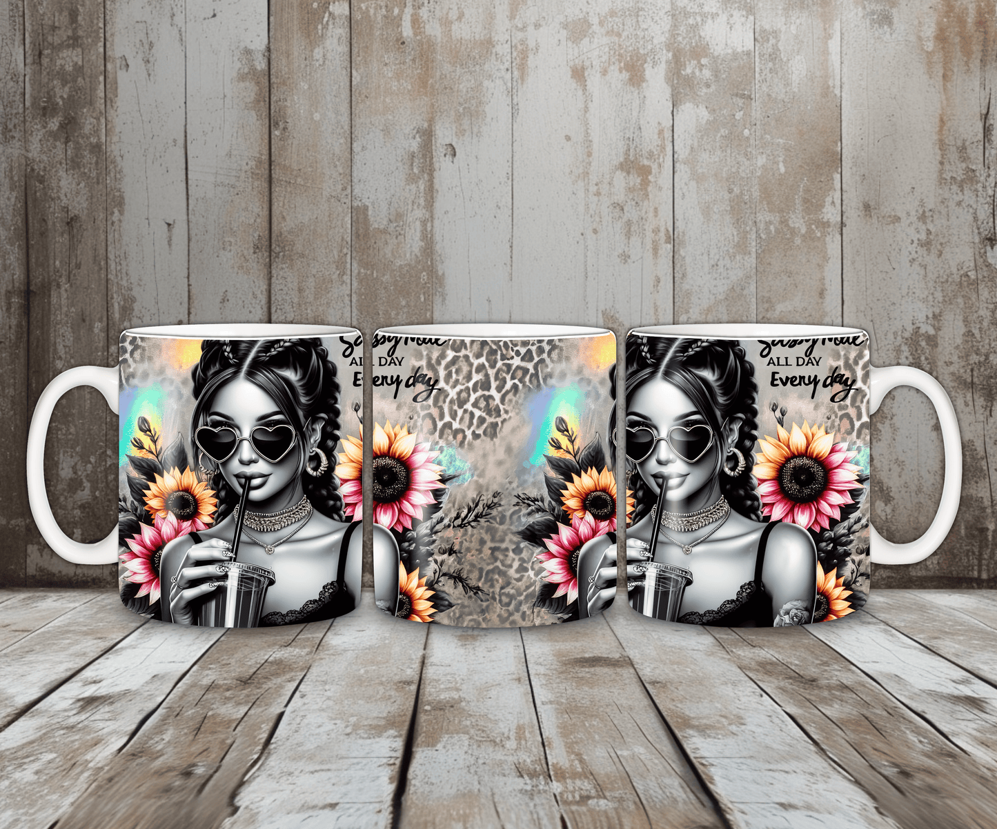 Tasse Herzbrillengirl