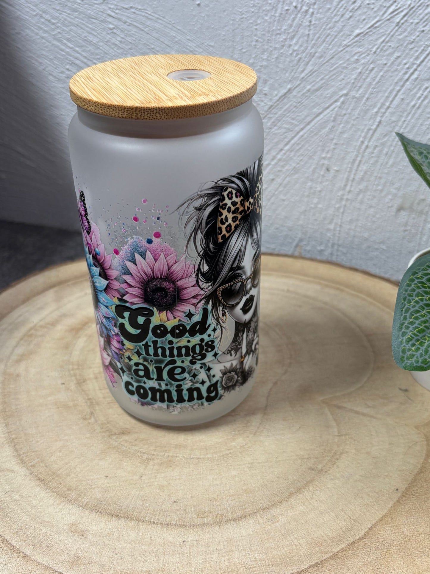 Trinkglas 16oz Good Things