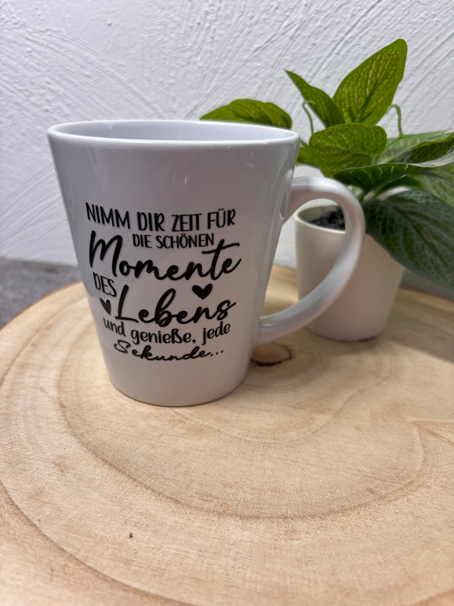 Statement Tasse Nimm dir Zeit..