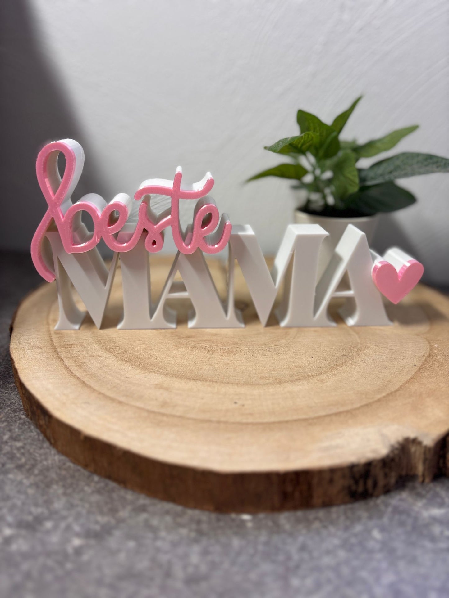 Schriftzug Beste Mama