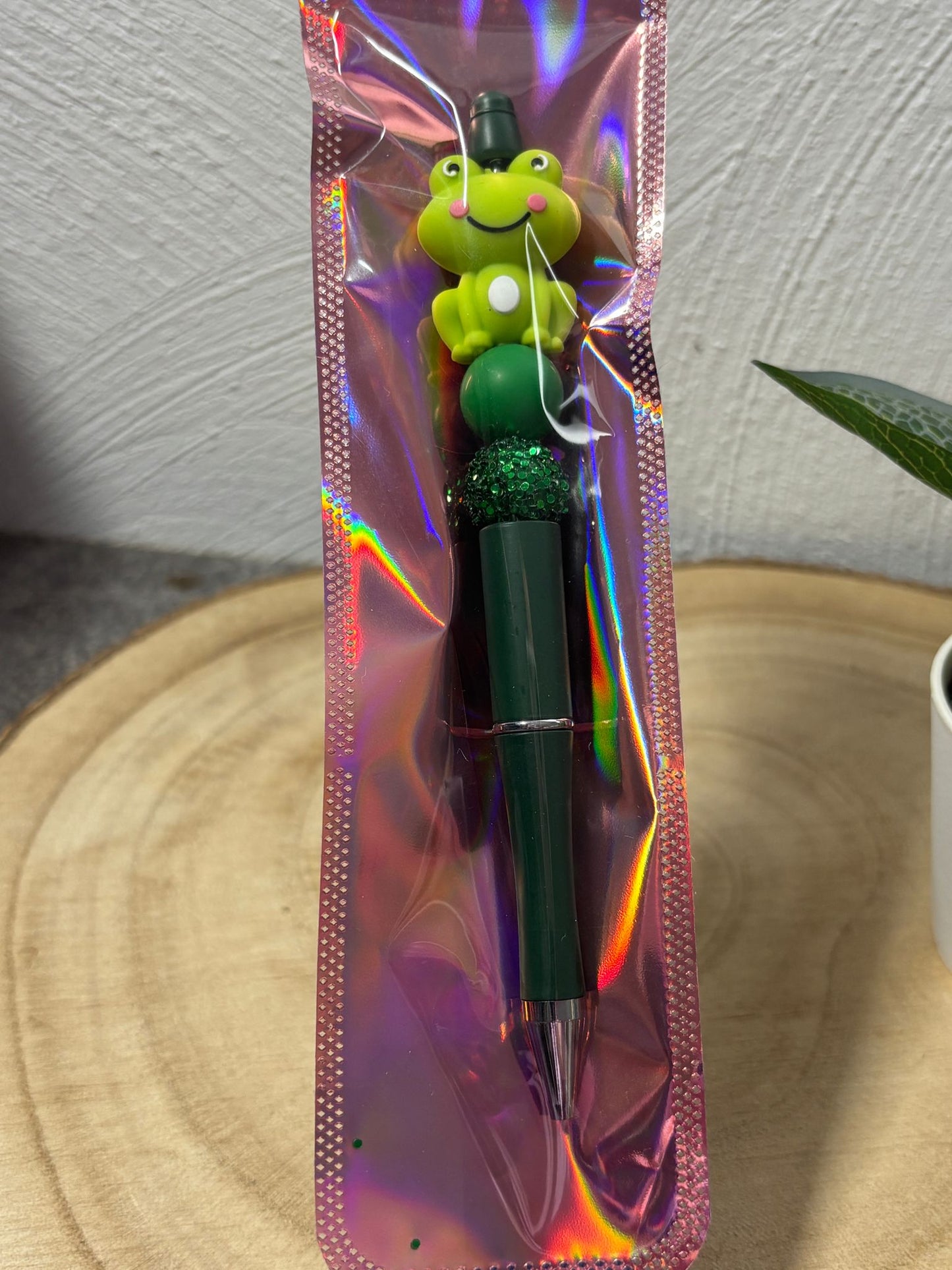Kugelschreiber Frosch dunkelgrün 1