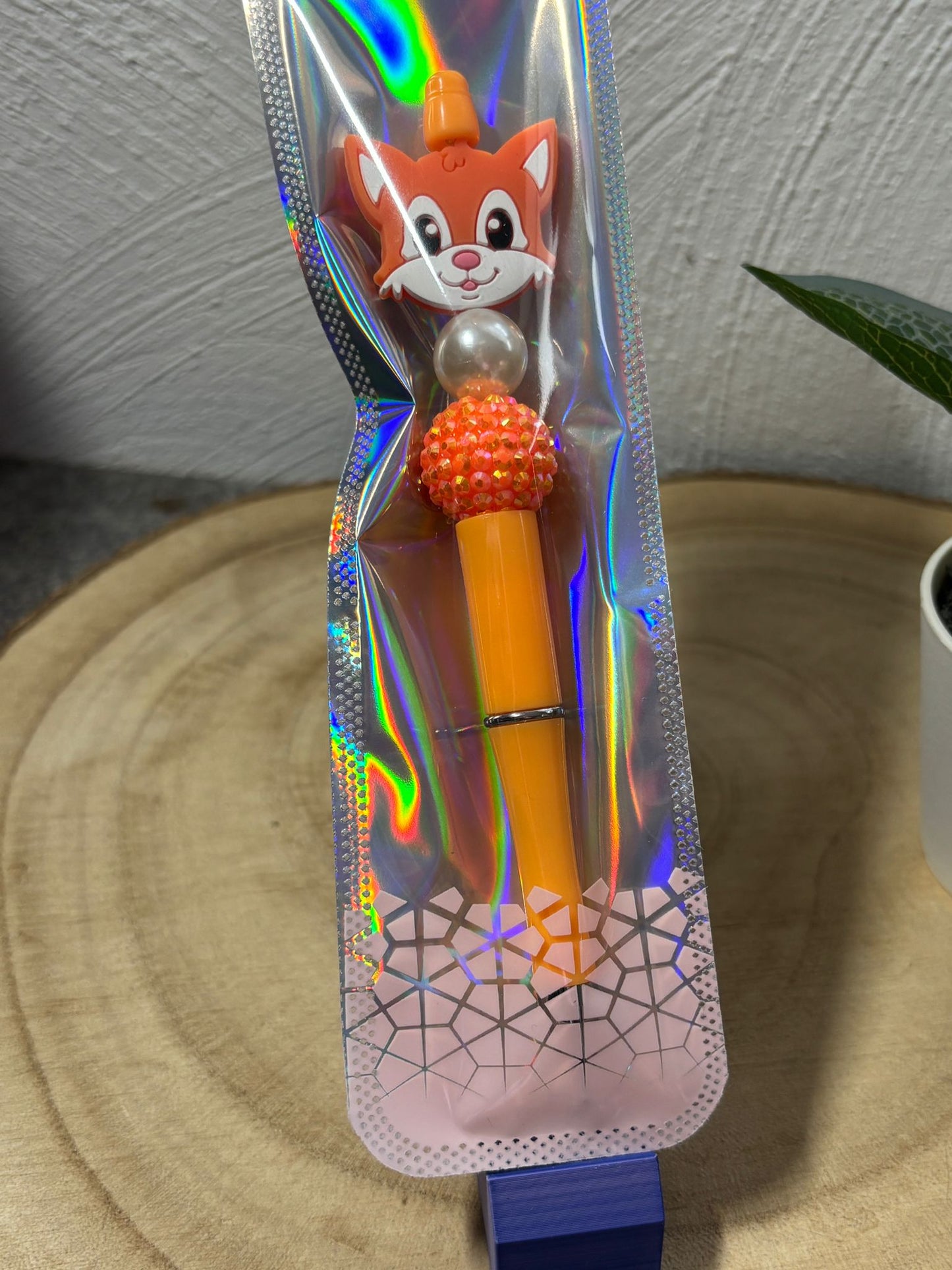 Kugelschreiber Fuchs orange