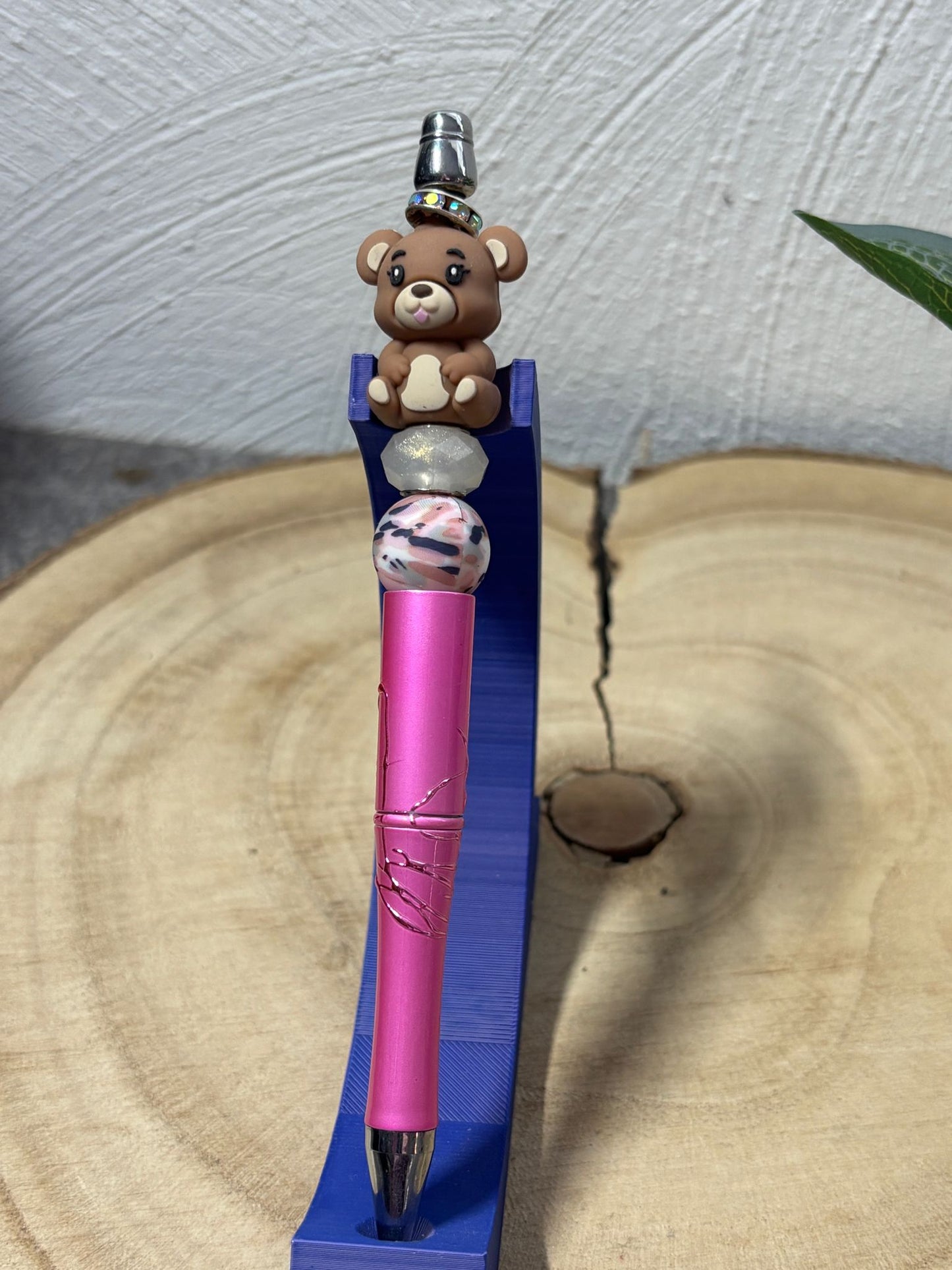 Kugelschreiber Teddy rosa