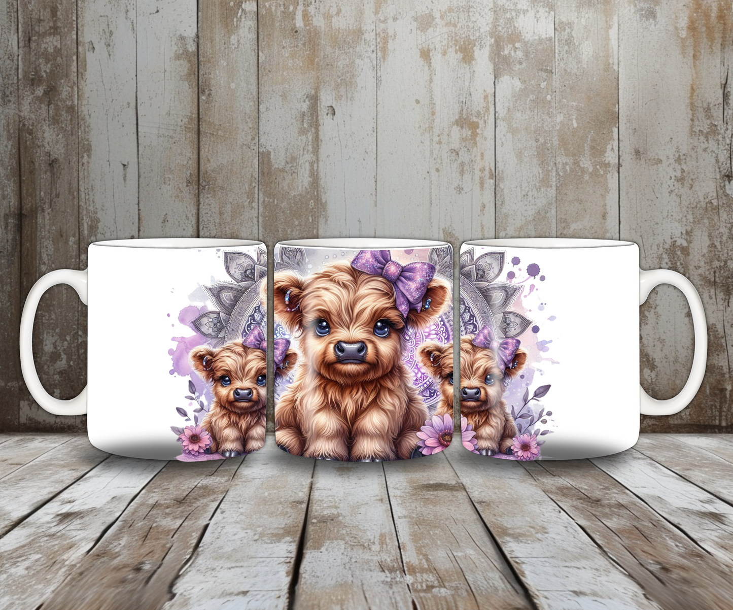 Tasse Mandala Kühe