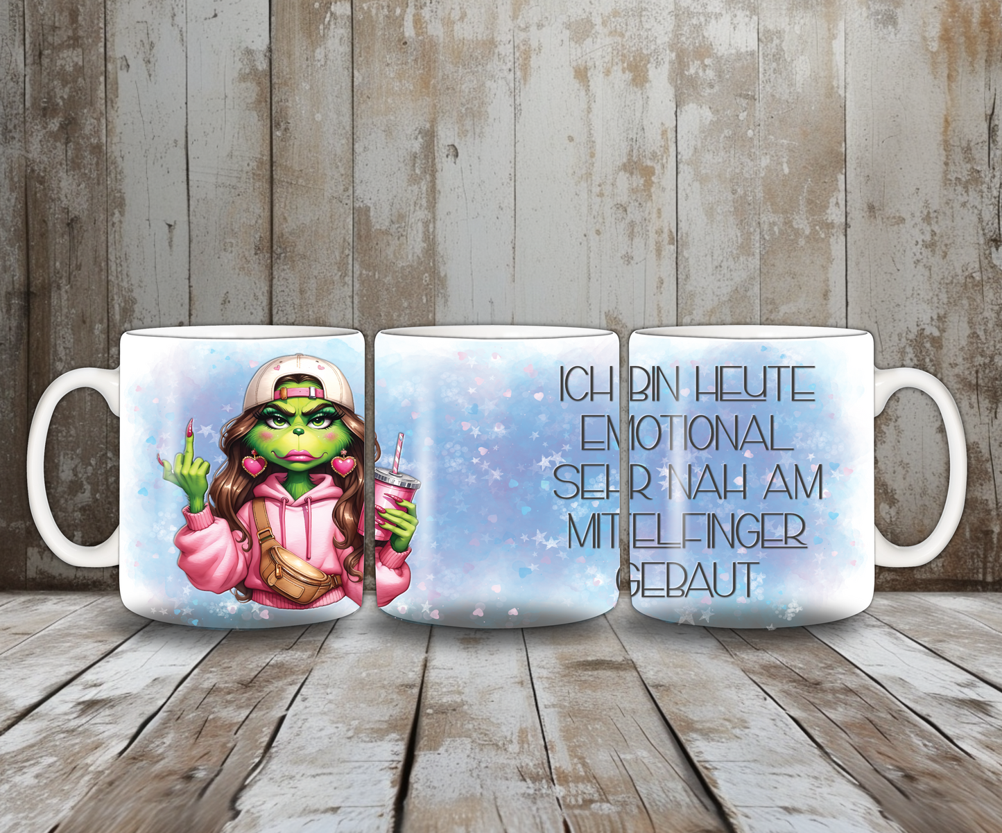 Tasse Mittelfingermodus