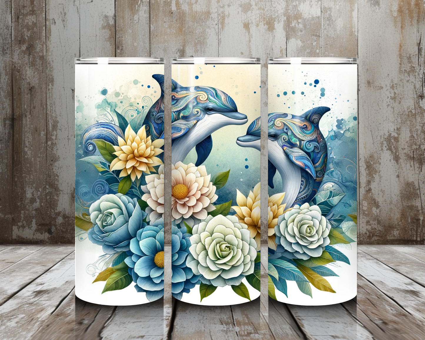 Tumbler Flower Delfine