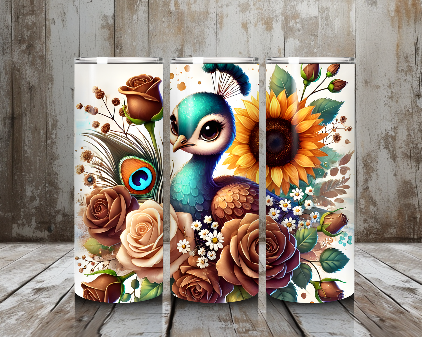 Tumbler Pfau