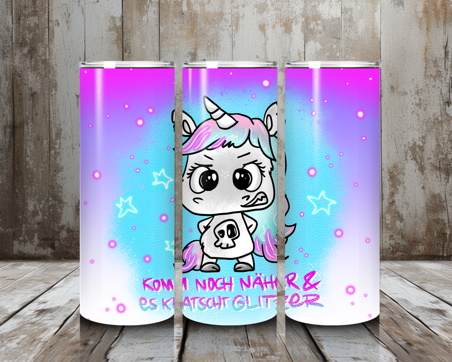 Tumbler Schnubbirella Glitzerklatscher