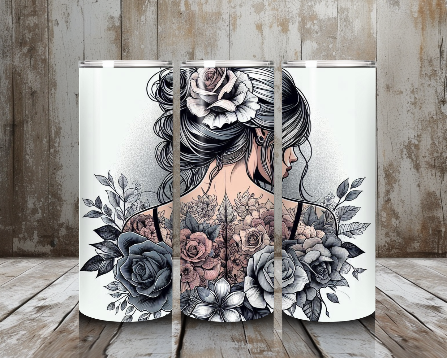Tumbler Tattoo Girl