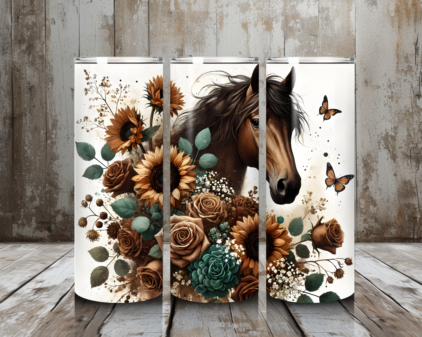 Tumbler brown Horse