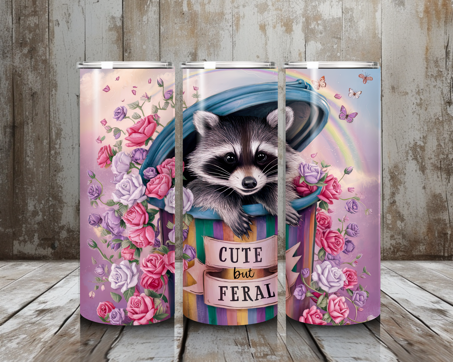 Tumbler cute Feral