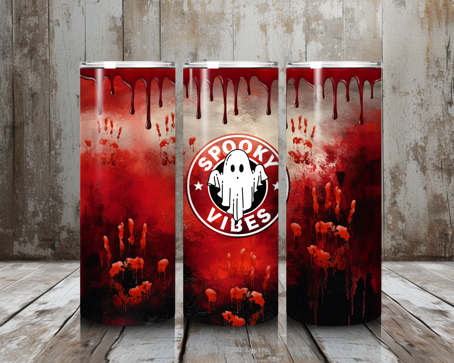 Tumbler Spooky Vibes