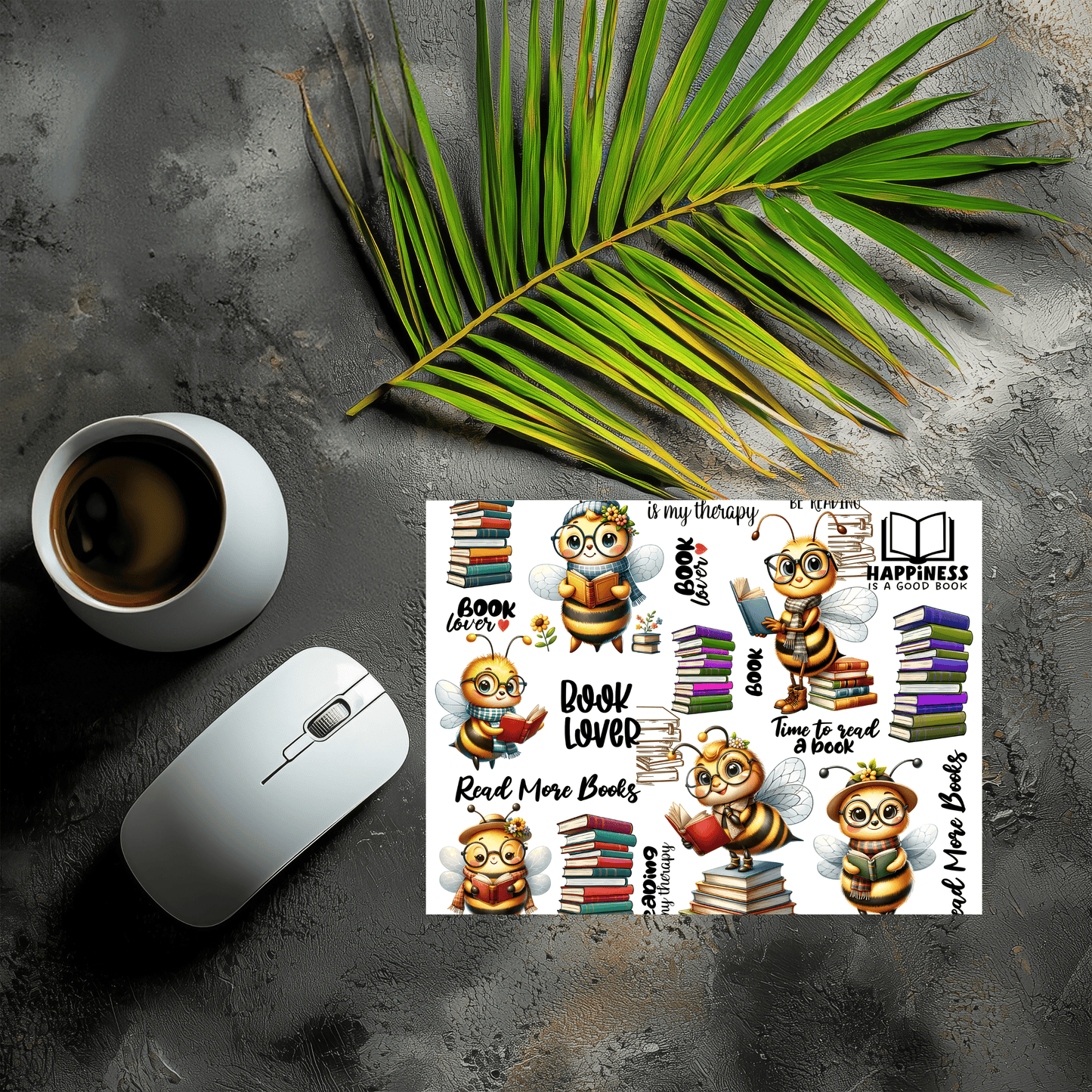 Mousepad Bienen