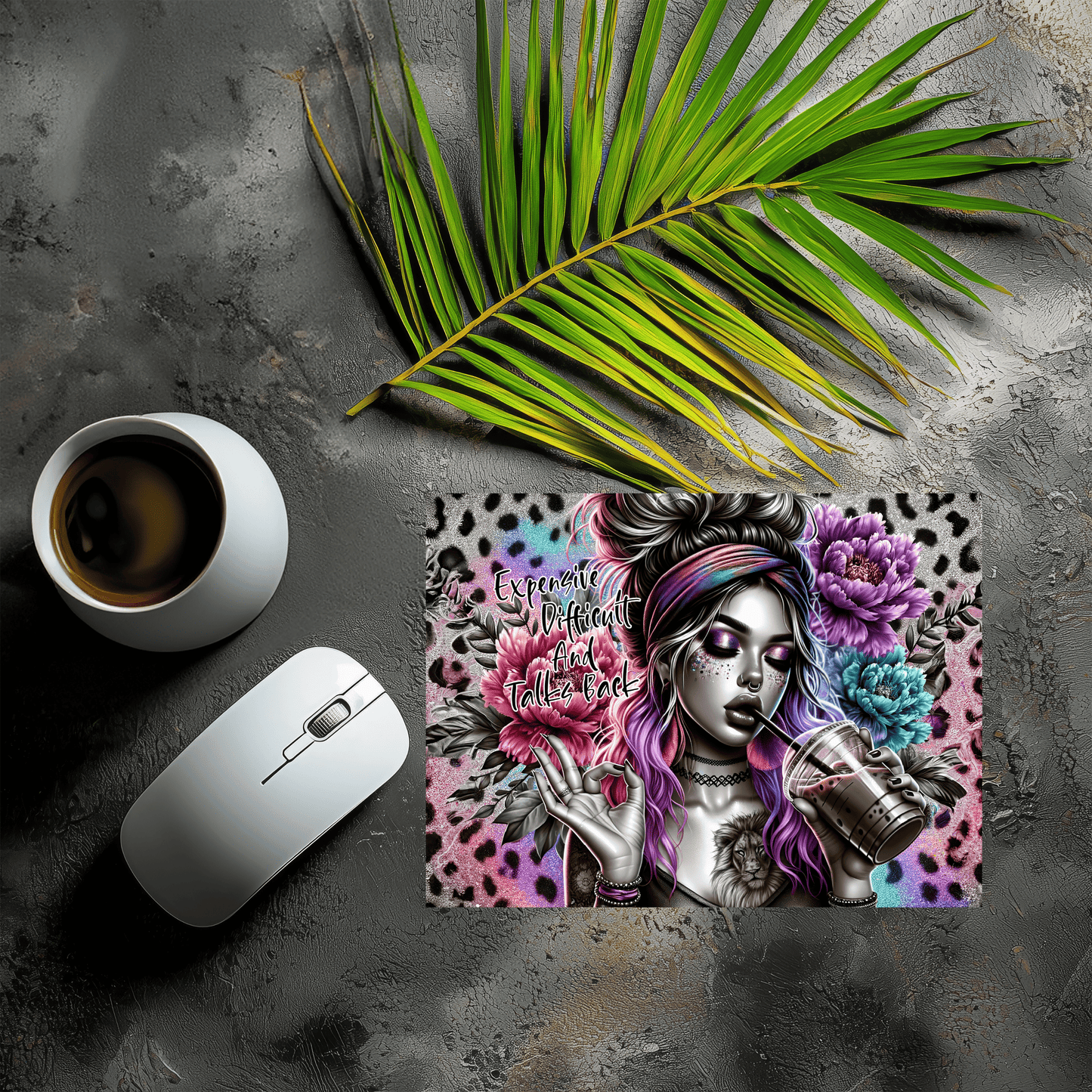 Mousepad Bubble Tea Girl