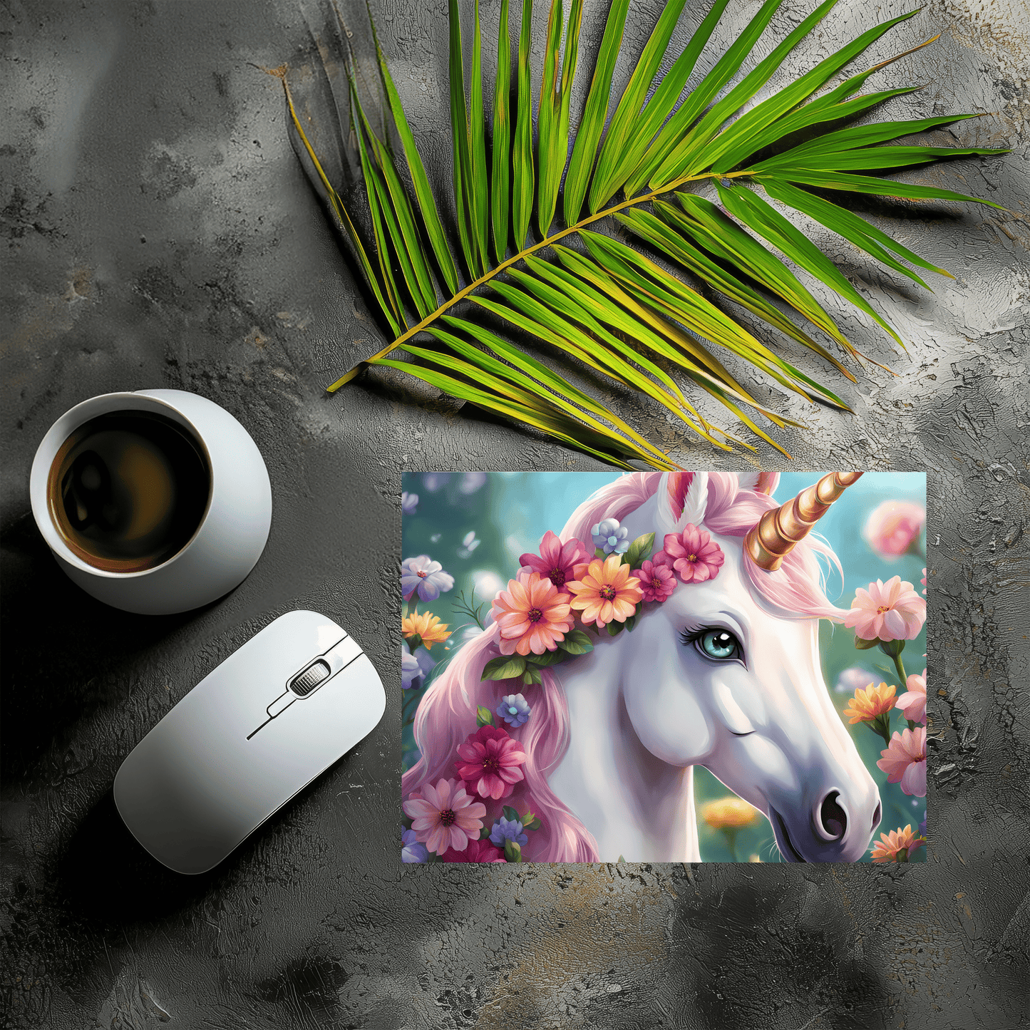 Mousepad Einhorn