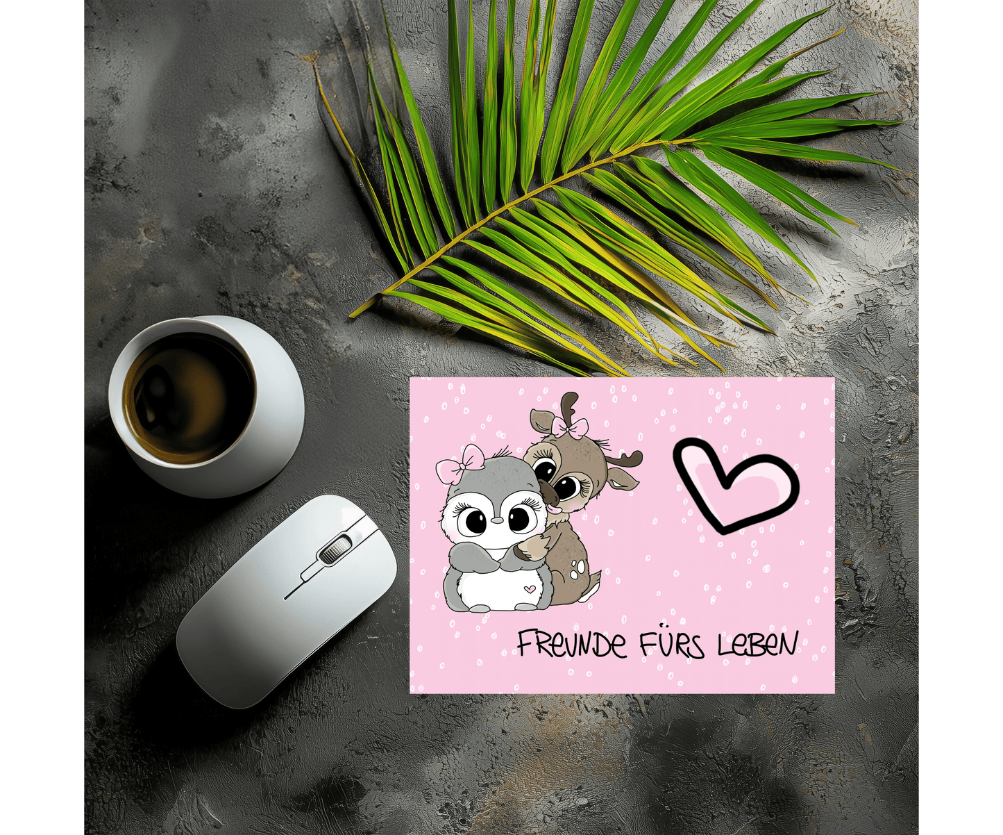 Mousepad Freunde fürs Leben