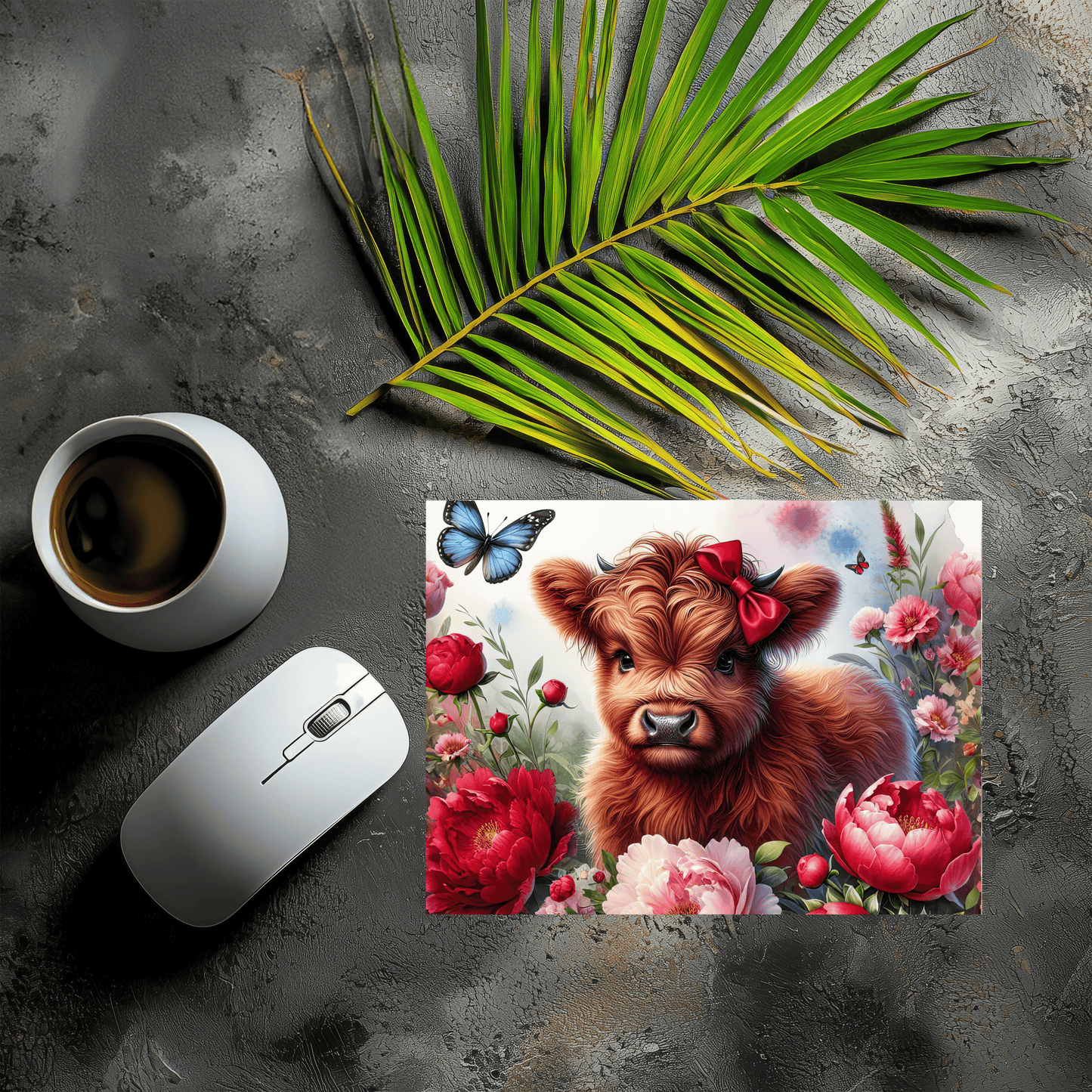 Mousepad Highlandkuh
