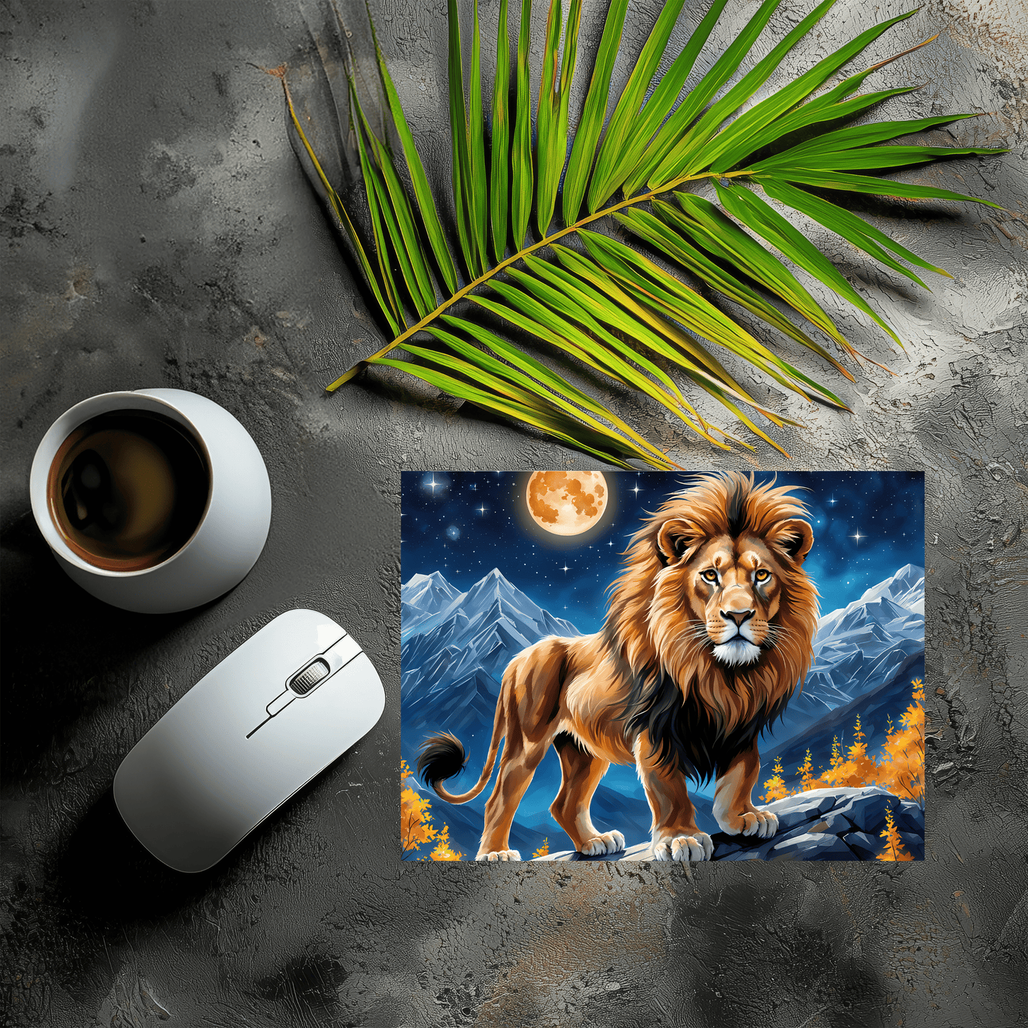 Mousepad Löwe