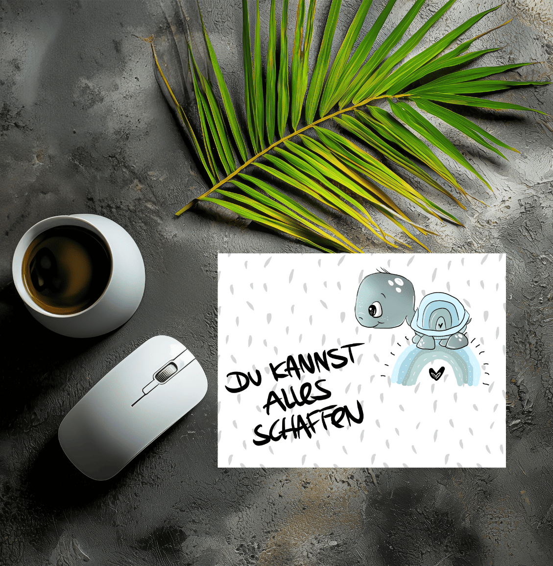 Mousepad Du kannst alles schaffen...